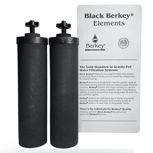 Berkey Authentic Black Berkey Elements BB9-2 Filters for Berkey Water Systems