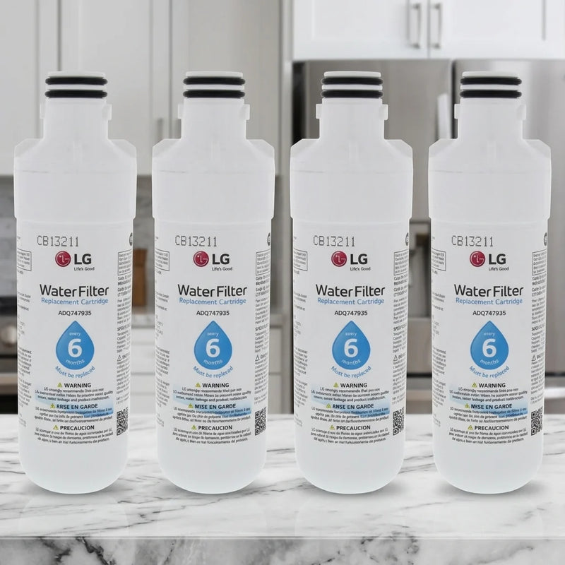 LG LT1000P Refrigerator Water Filter – 4-Pack