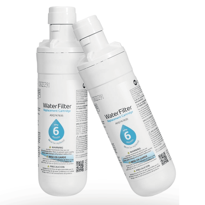 LG LT1000P Refrigerator Water Filter – 2-Pack