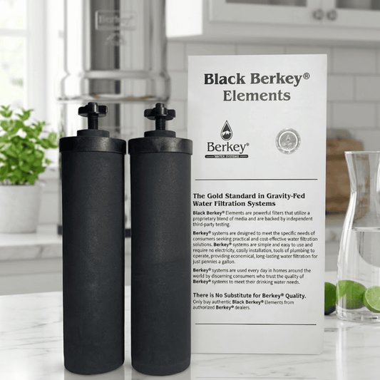 Berkey Authentic Black Berkey Elements BB9-2 Filters for Berkey Water Systems