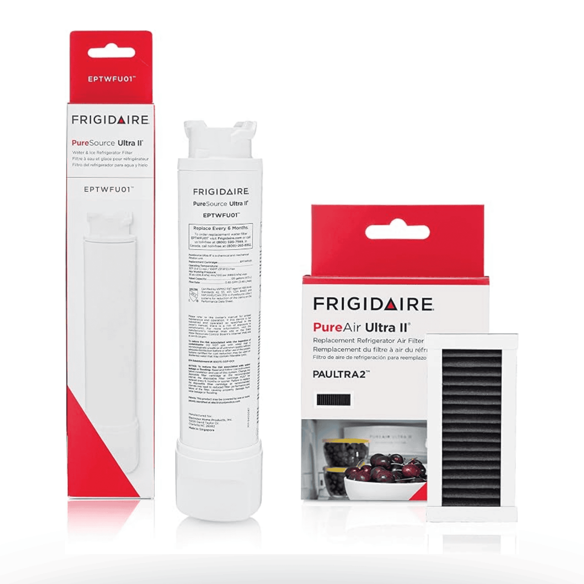 Frigidaire Pure Source Ultra II Refrigerator Water Filter For Frigidaire EPTWFU01