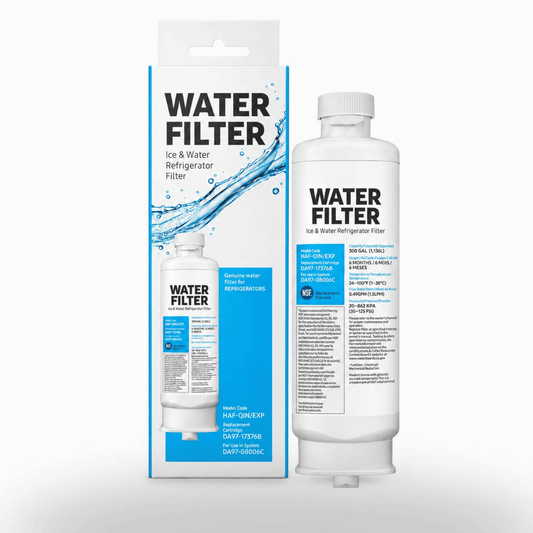 SAMSUNG Genuine HAF-QIN Refrigerator Water Filter (DA97-17376B) - 1 Pack