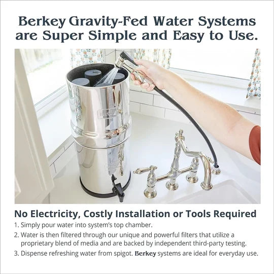 Berkey Authentic Black Berkey Elements BB9-2 Filters for Berkey Water Systems