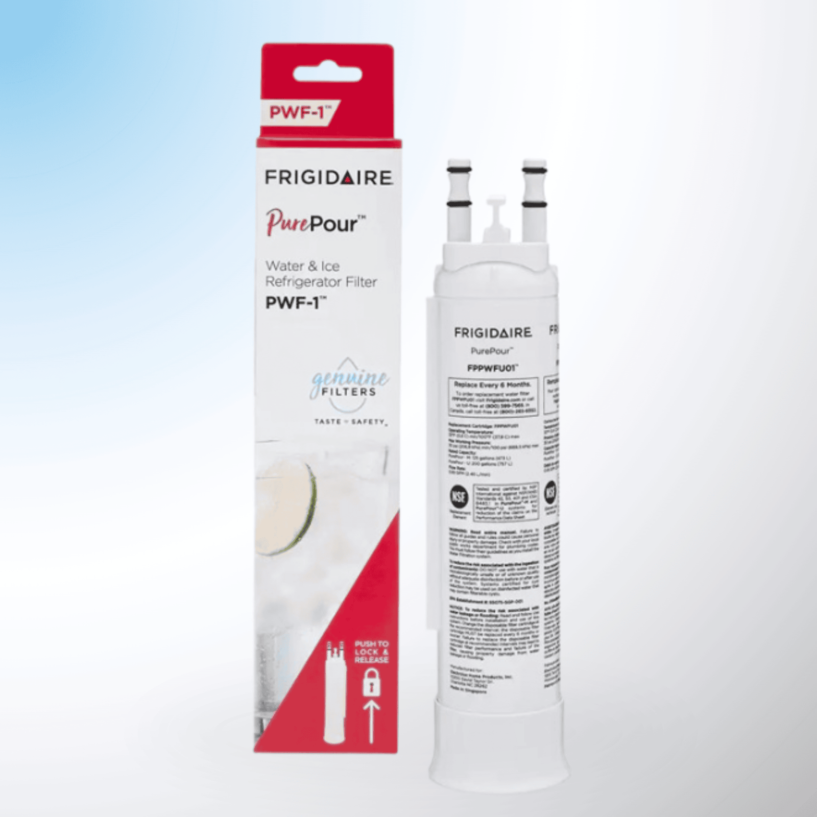 Frigidaire PurePour Water and Ice Refrigerator Filter PWF-1