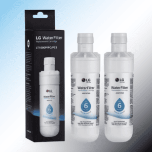 LG LT1000P Refrigerator Water Filter – 2-Pack